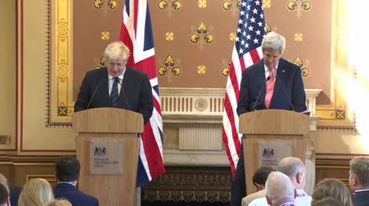 UK: Boris Johnson grilled by journalists, claims comments are 'misconstrued'