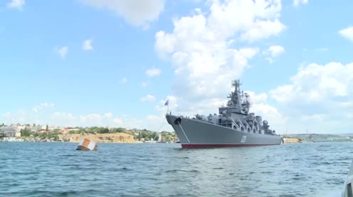 Russia: Shoigu awards missile cruiser Order of Nakhimov