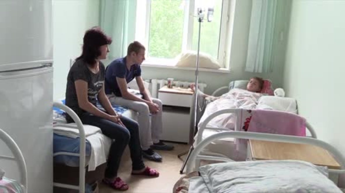Ukraine: 2 children injured by RPG round while playing in backyard