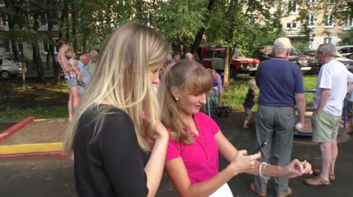 Russia: Muscovites receive EMERCOM classes on Pokemon Go safe play