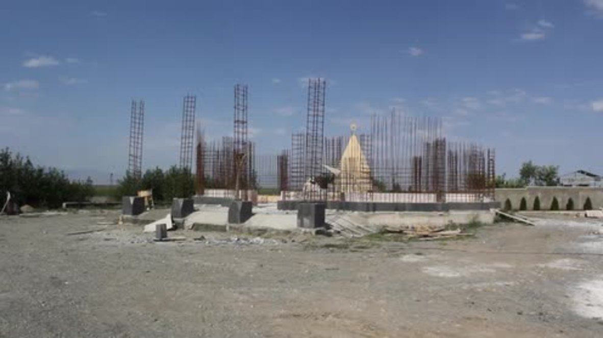 Armenia: World's largest Yazidi temple under construction