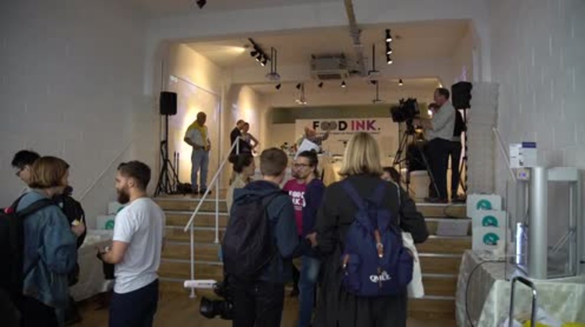 UK: World's first 3D-printed restaurant pops up in Shoreditch, London