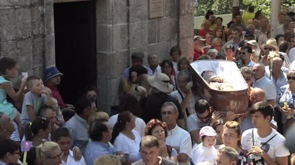 Spain: The living paraded in coffins after near-death experiences