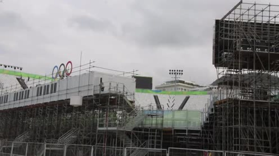 Brazil: Venues still under construction as Rio Olympics opening nears