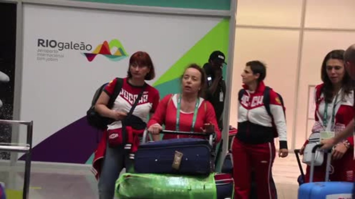 Brazil: Russian shooting, equestrian teams arrive for Rio Olympics