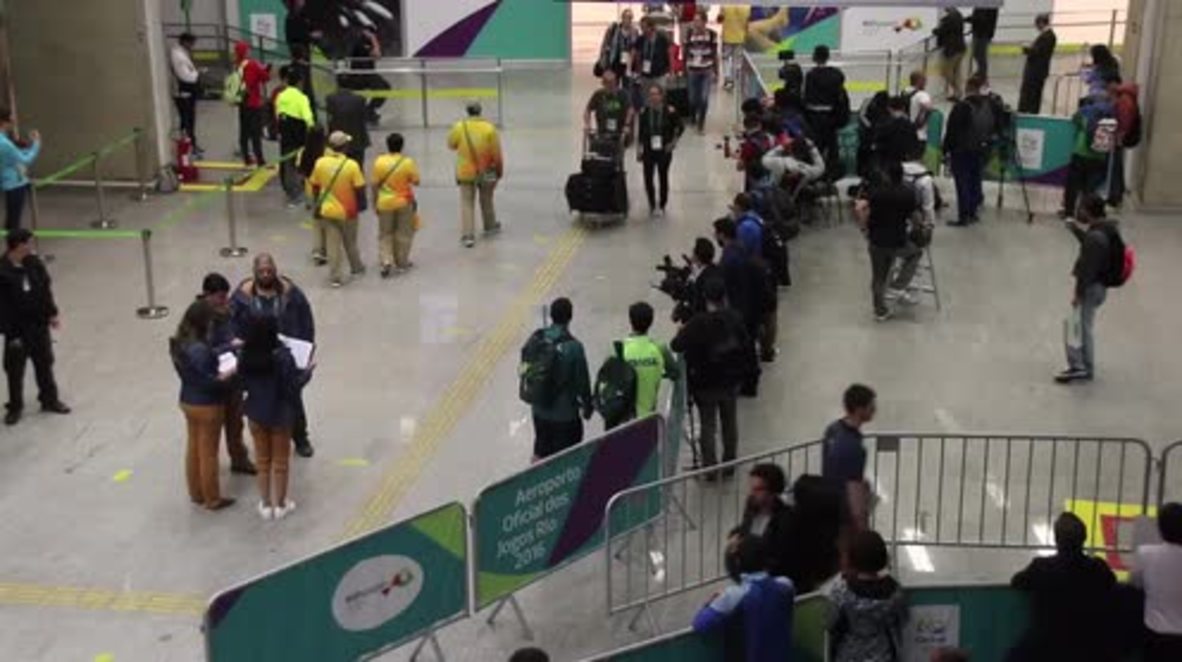 Brazil: Russian cycle track team arrives in Rio for Olympics