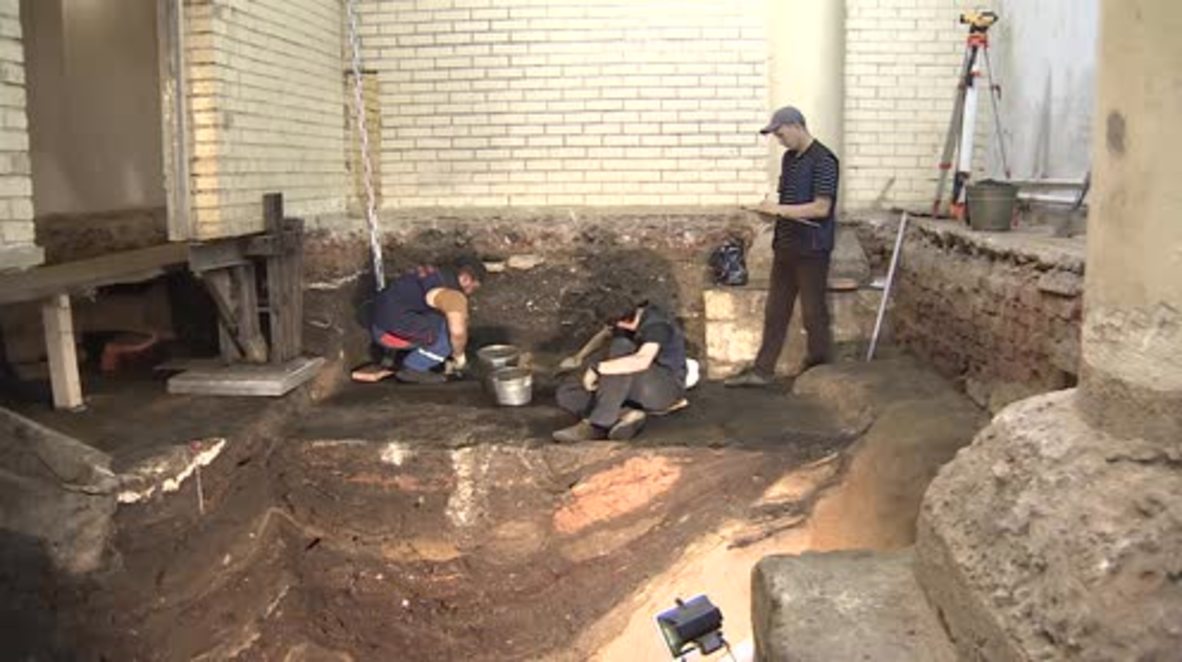 Russia: Excavation at the Kremlin uncovers medieval heritage