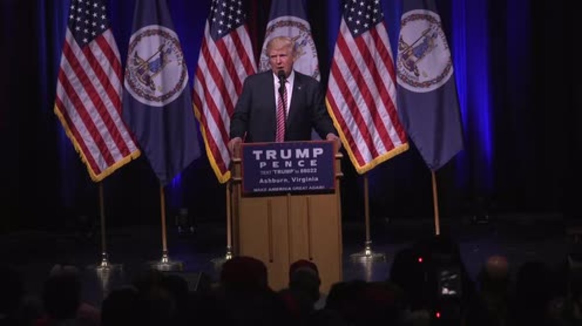 USA: Trump calls for crying baby to be ejected from rally