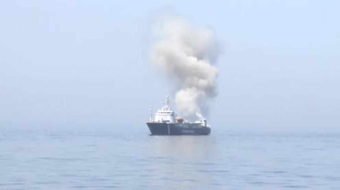 Russia: Chinese and Japanese sailors join with Russian forces for naval drills