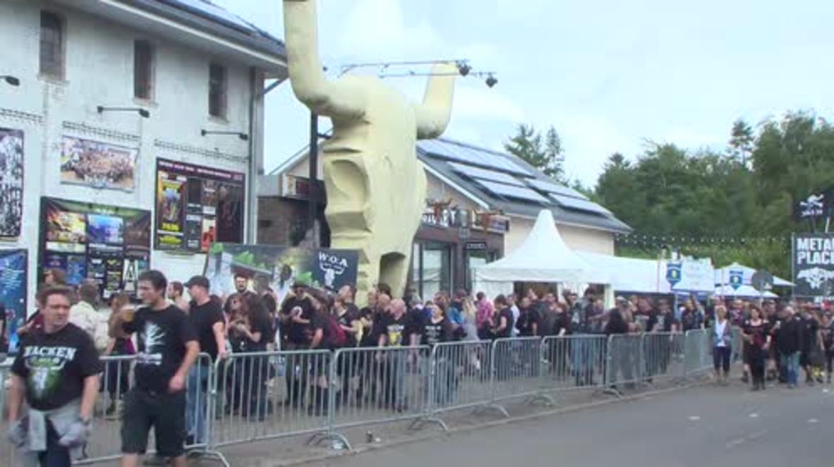 Germany: World famous Wacken festival attracts hordes of heavy metal fans