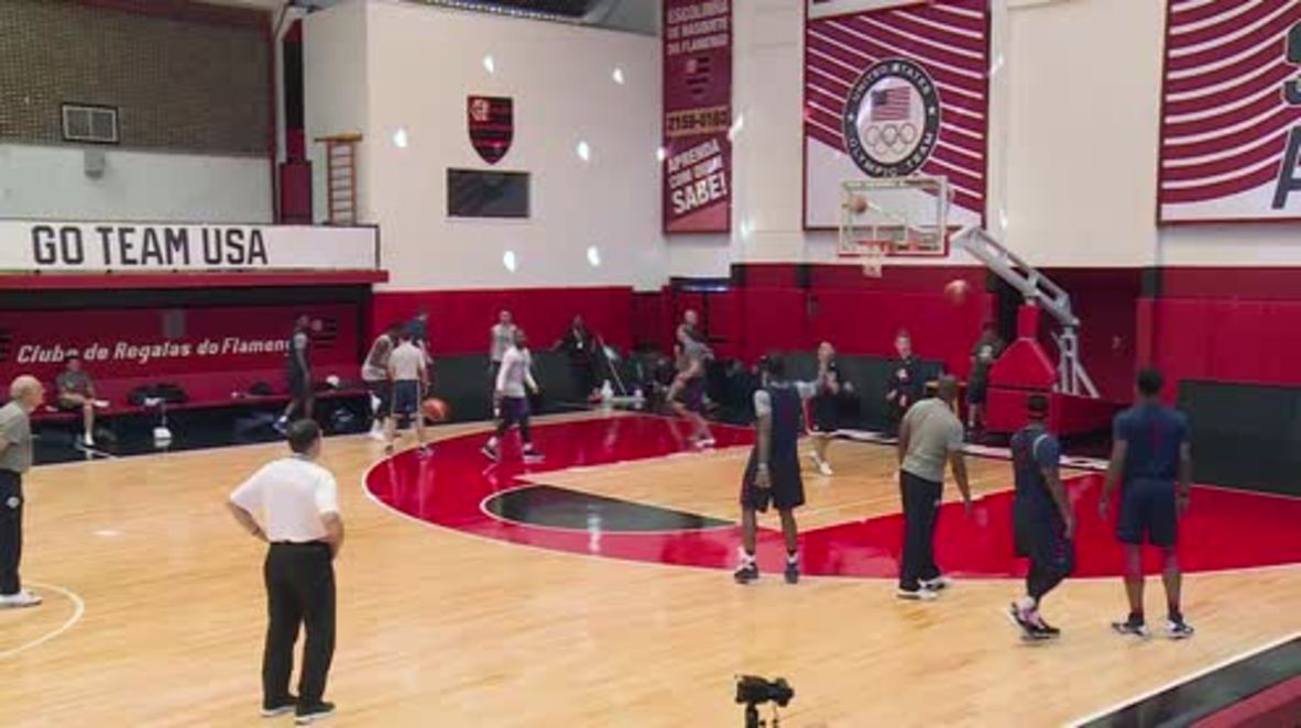 Brazil: Durant leads US men's basketball practice in Rio as Olympics kick-off