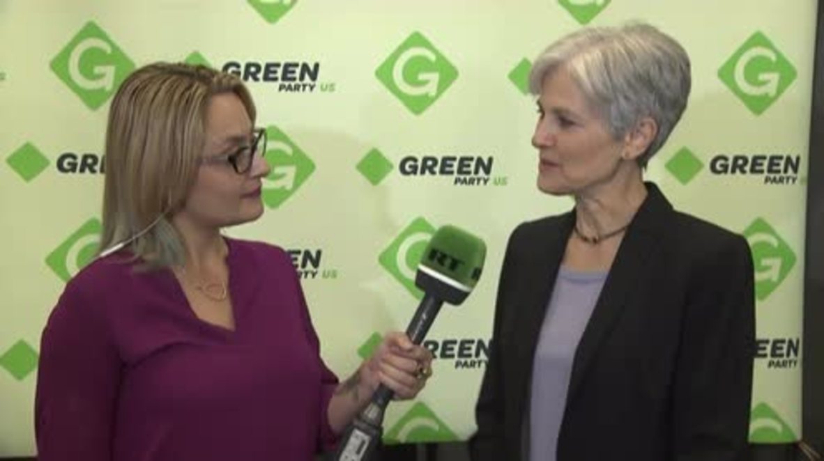 USA: 'People are ready to revolt' Green Party's Jill Stein tells RT