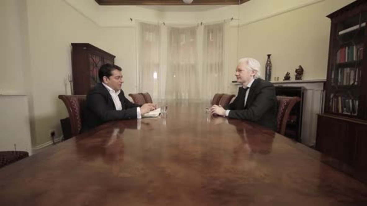 UK: Trump has 'no substantial connection' with Russia – Wikileaks' Assange *EXCLUSIVE* *PARTNER CONTENT*