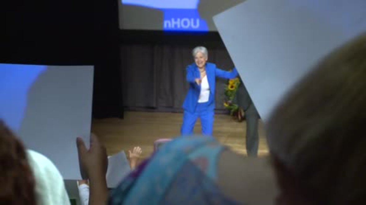 USA: Jill Stein accepts Green Party presidential nomination