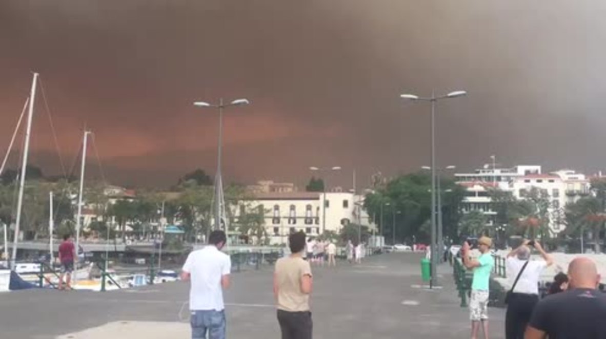 Portugal: Forest fire rages in Madeira islands