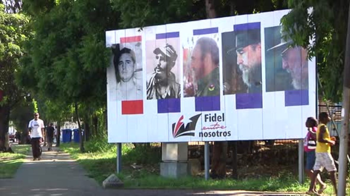 Cuba: Havana celebrates Castro's 90th birthday