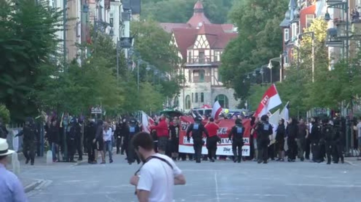 Germany: Antifa arrested as far-right Thugida met by anger in Jena