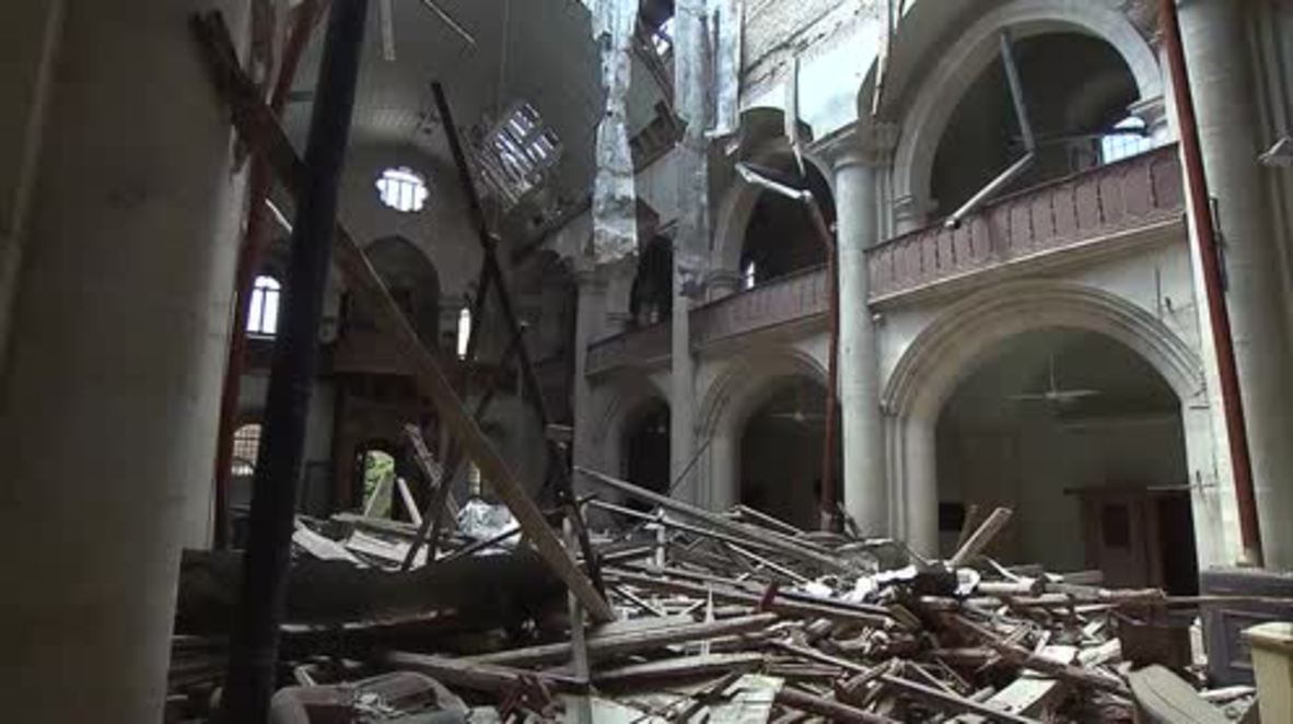 Syria: Footage captures Aleppo’s religious buildings damaged during the war