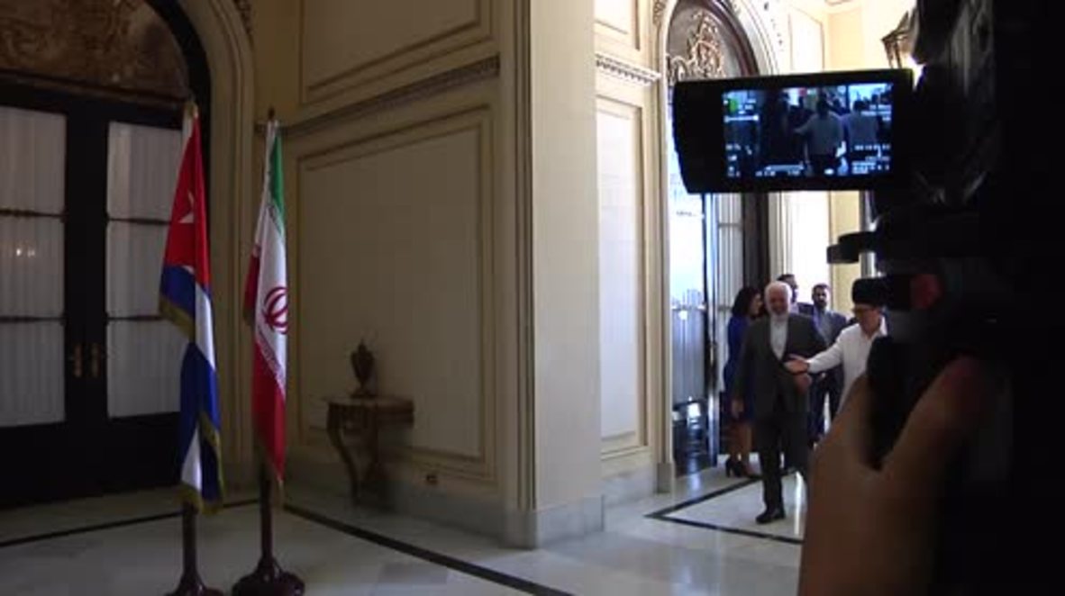 Cuba: Zarif hails Iran-Cuba relations during Rodriguez meeting