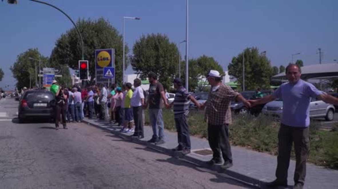 Portugal: Dairy farmers stage tractor procession protest over rising milk prices