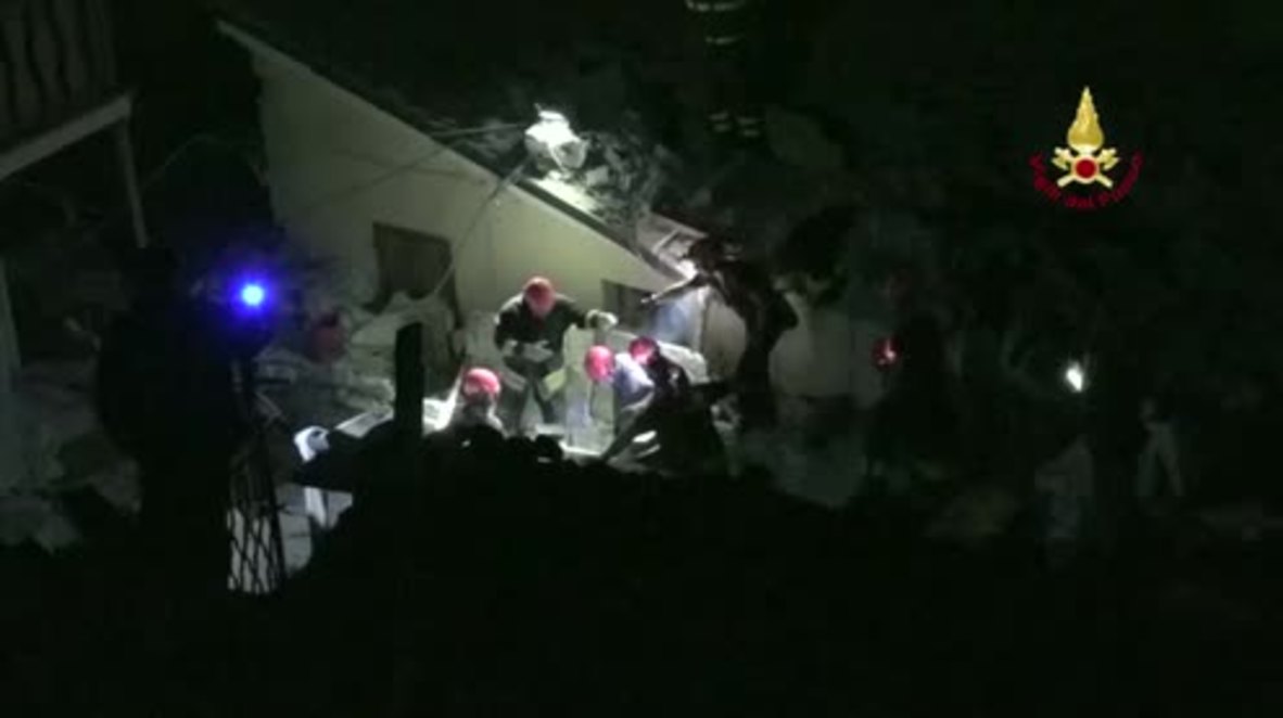 Italy: Death toll rises as overnight rescue ops in Pescara del Tronto continue