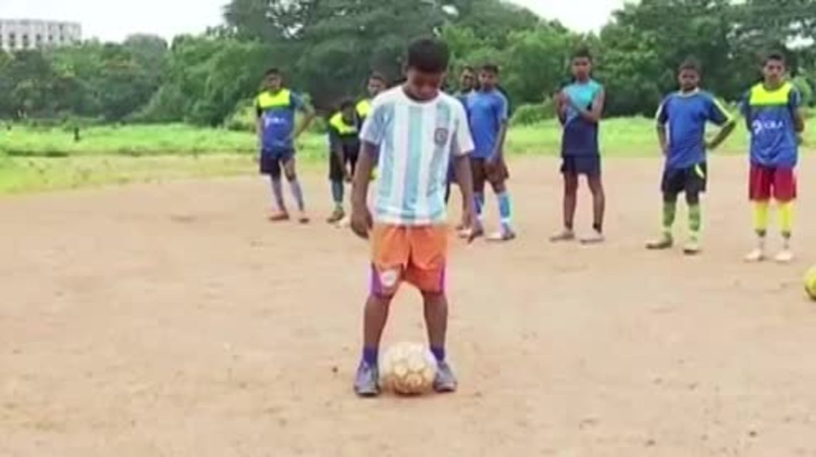 India: 11-year-old football prodigy scores training with FC Bayern youth coaches