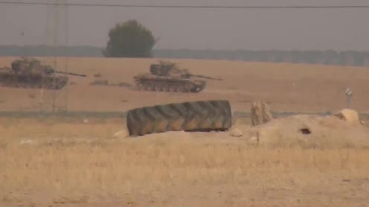 Turkey: Turkish tanks roll into northern Syria in anti-IS operation