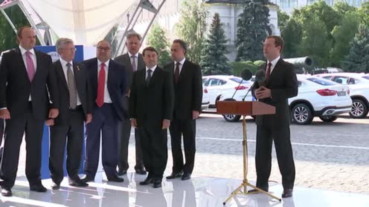 Russia: Medvedev awards all Olympic medalists with brand new BMWs