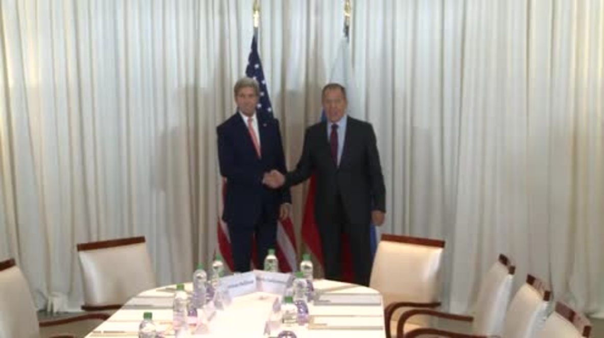 Switzerland: Lavrov and Kerry hold Syria talks in Geneva