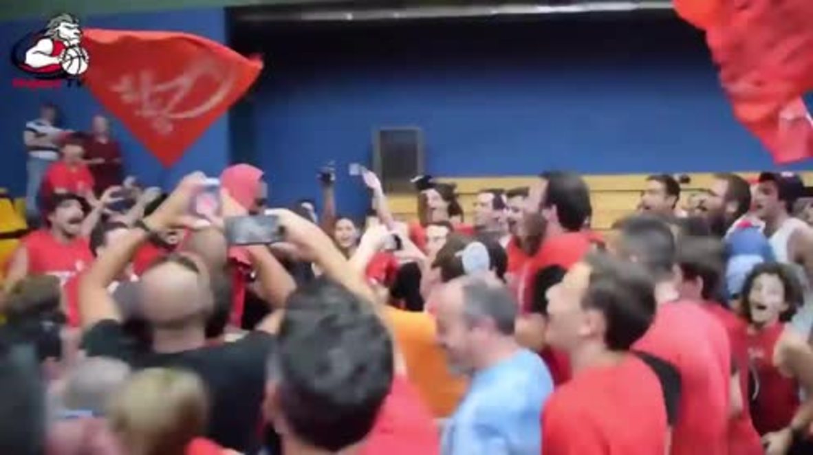 Israel: Amar'e Stoudemire mobbed by fans at first open basketball practice