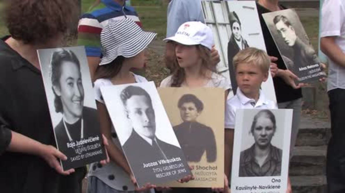 Lithuania: Monument for massacred Jews unveiled in Moletai