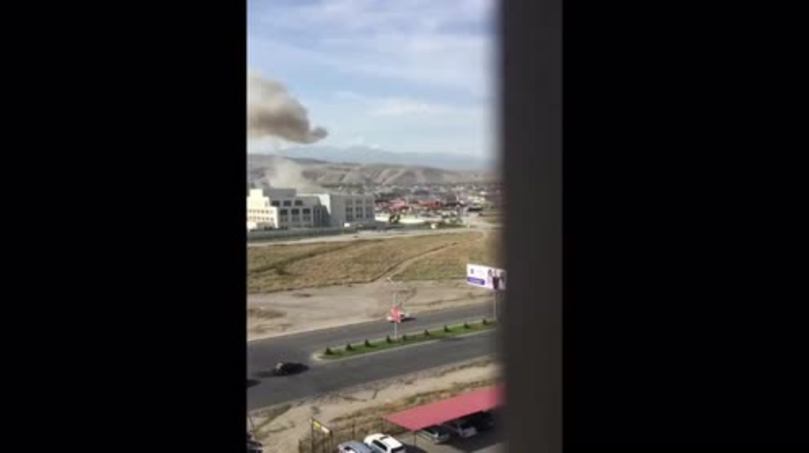 Kyrgyzstan: At least 1 dead as car bomb hits Chinese embassy
