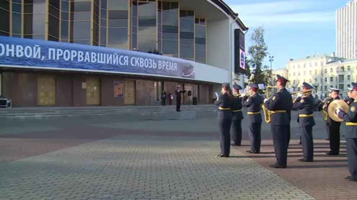 Russia: Princess Anne honours British sailors killed during WWII at Arkhangelsk ceremony