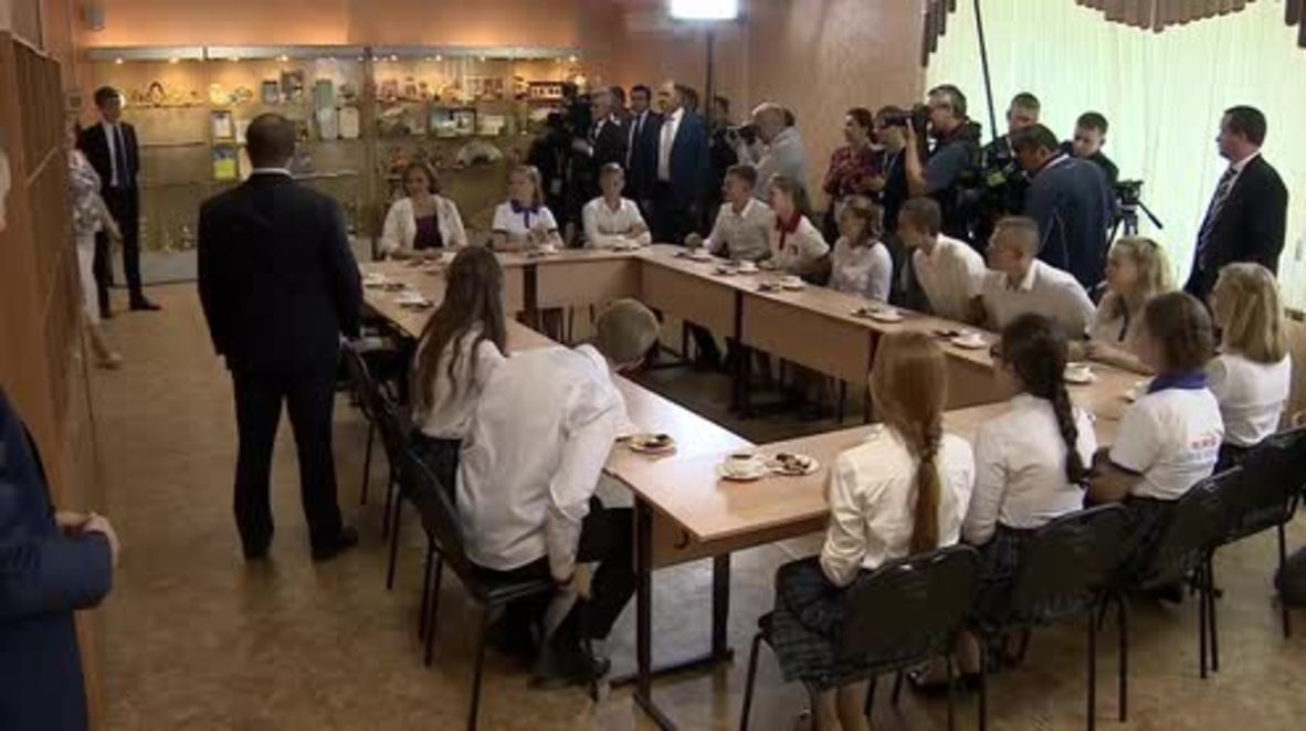 Russia: Putin congratulates students on start of new school year in Vladivostok