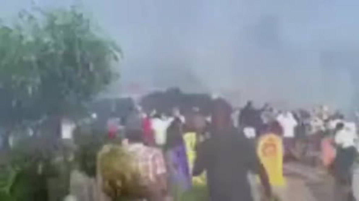 Gabon: Protesters clash with police at anti-Bongo re-election demo in Libreville