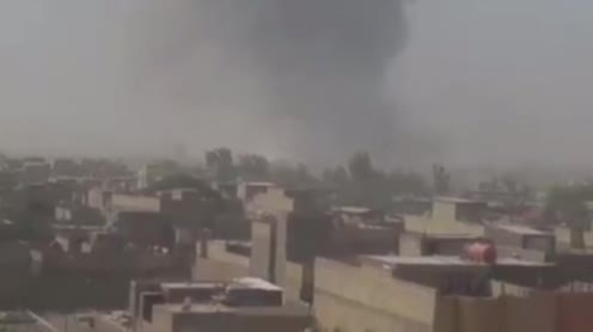 Iraq: At least 4 dead as weapons storage blast sends rockets into Baghdad streets
