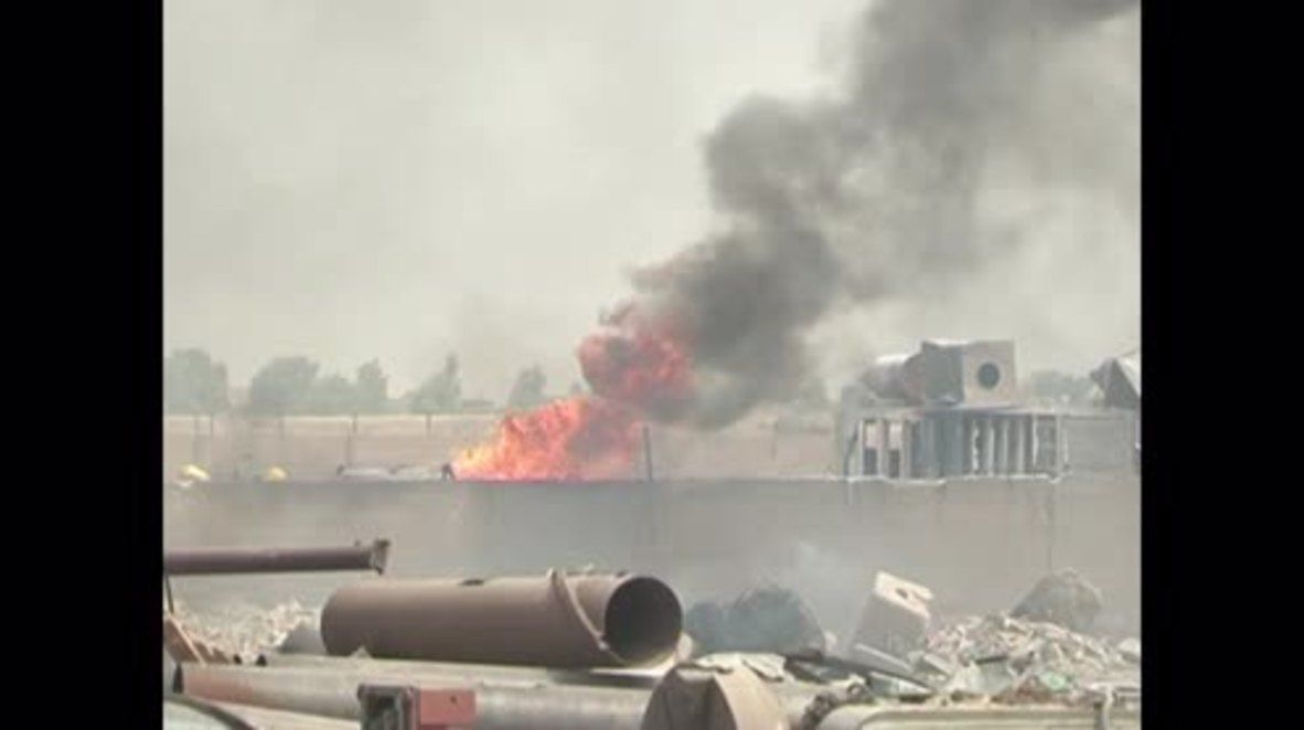 Iraq: Weapons storage blast leaves path of destruction in Baghdad