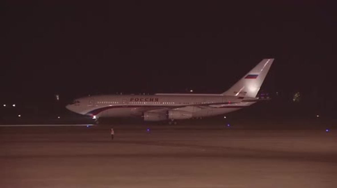 China: Putin arrives in Hangzhou ahead of G20