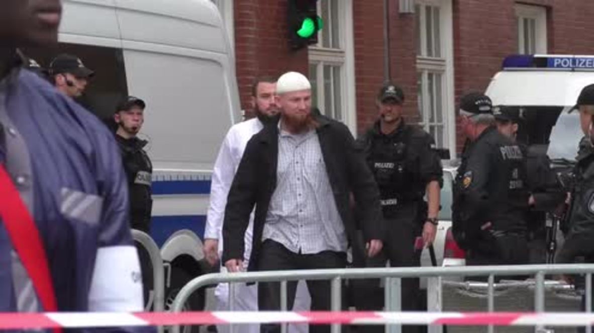 Germany: Preacher Pierre Vogel speaks at 'ISIS is not Islam' event