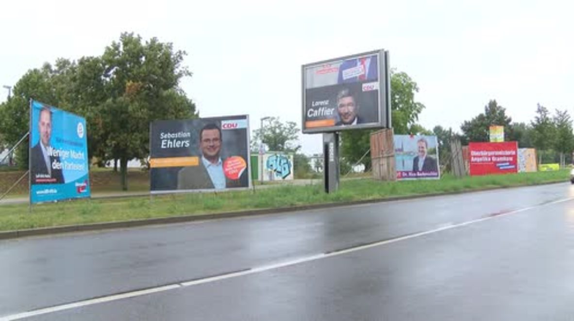 Germany: Polling stations open in Merkel's home region for state elections