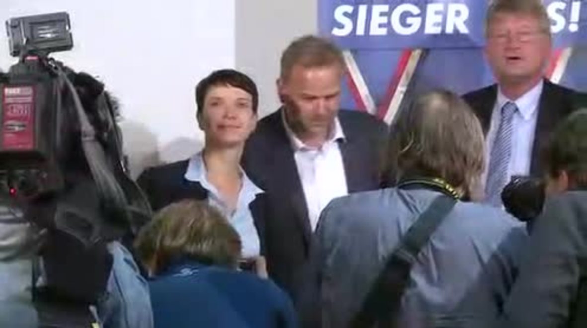 Germany: AfD says state election result sends 'clear signal' to Merkel