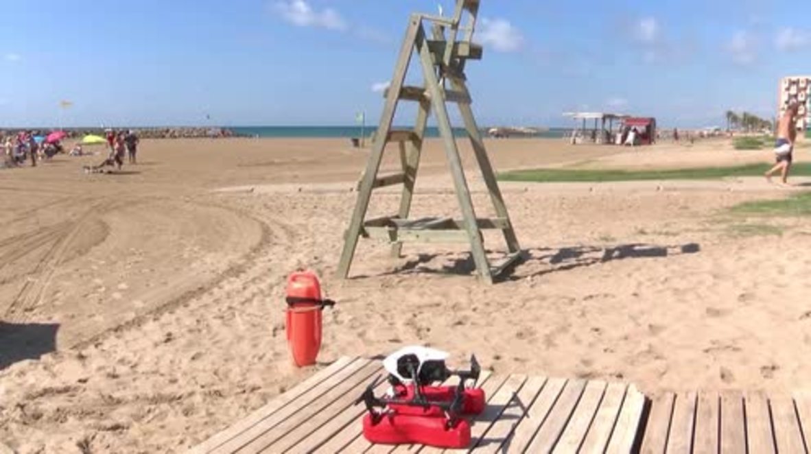 Spain: New drone saves drowning bathers in less than a minute