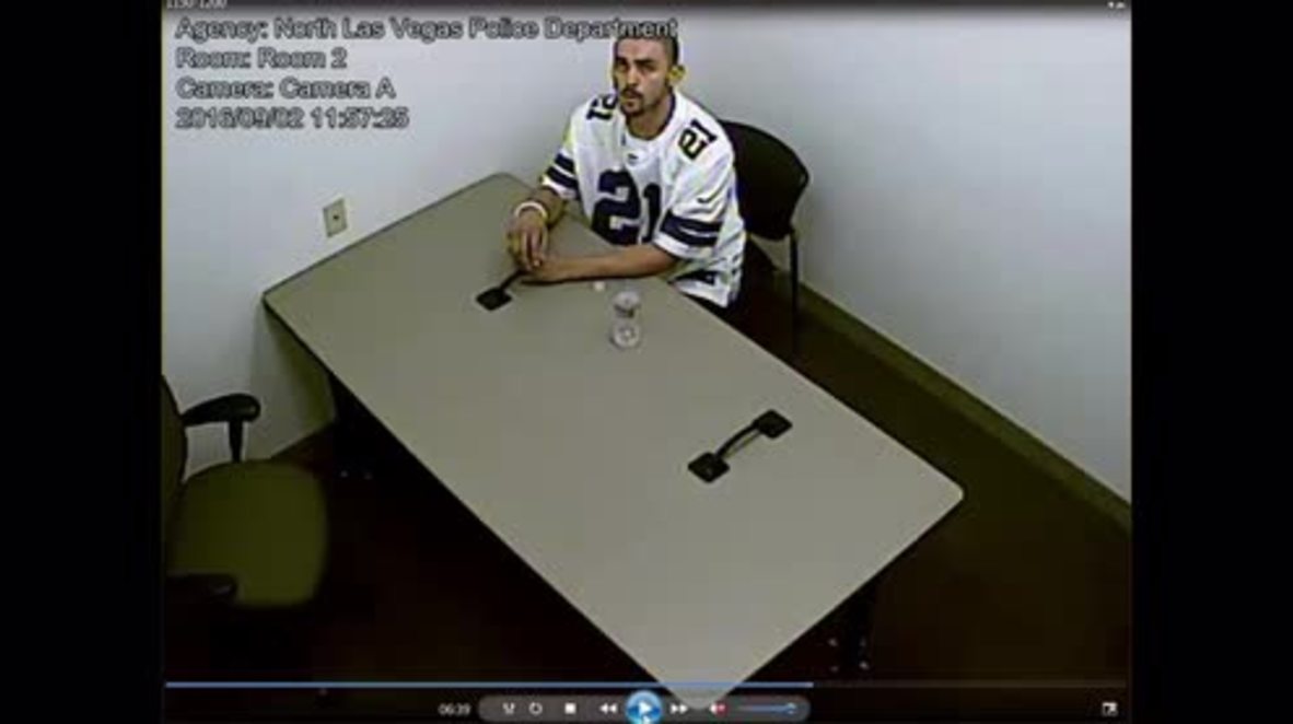 USA: Police CCTV captures suspect breaking handcuffs, escaping interrogation room