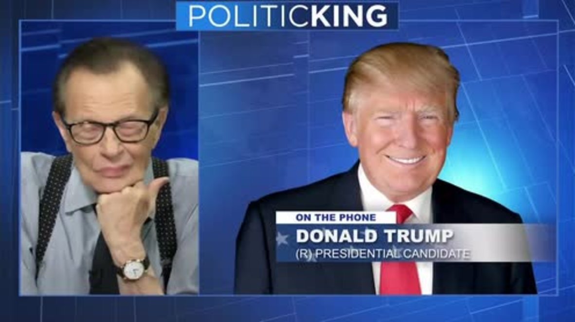 USA: Did Trump just hang up on Larry King to dodge question about Mexicans?