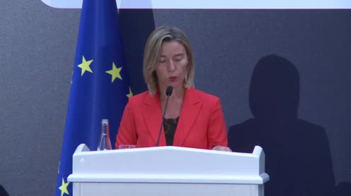 Turkey: EU's Mogherini talks visa liberalisation, the PKK and Syria
