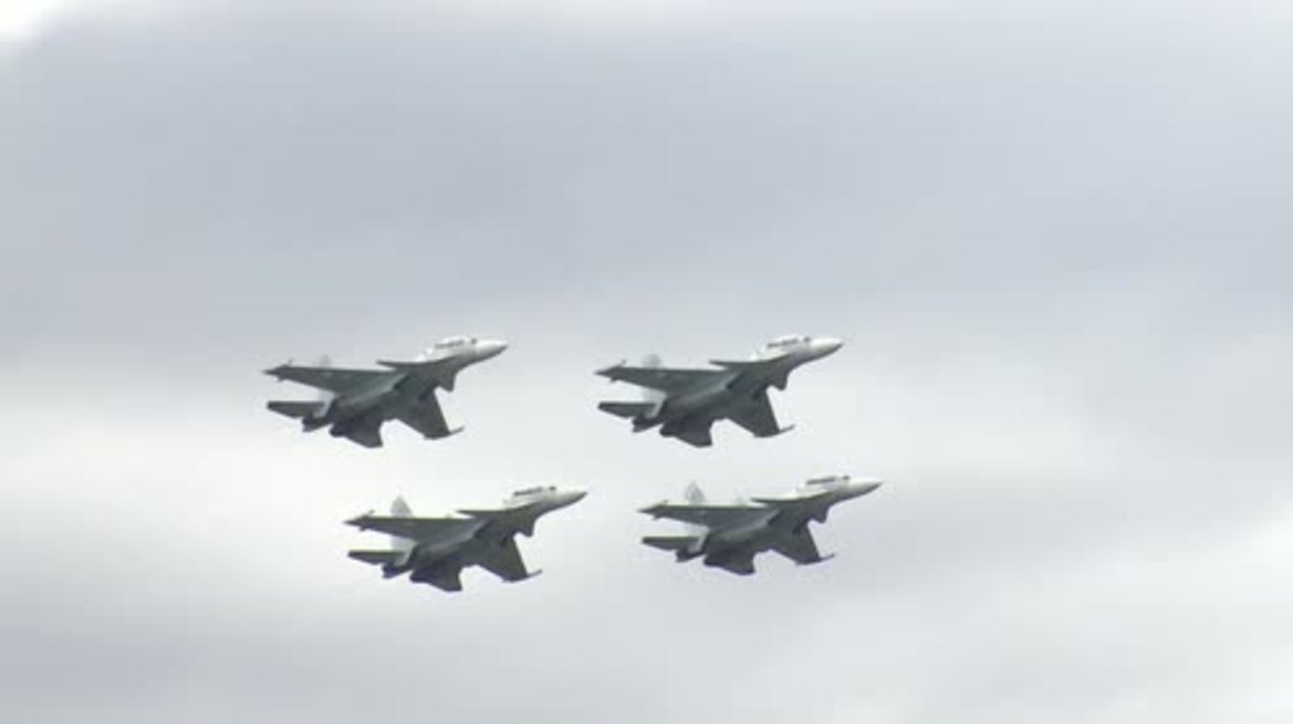 Russia: Knights, Falcons perform spectacular aerobatics manoeuvres at Army-2016