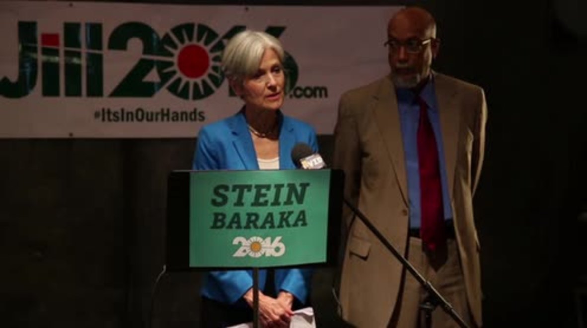 USA: Jill Stein says arrest warrant is "misdirected"