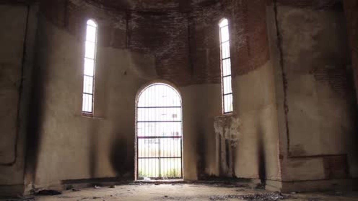 Serbia: Orthodox church in Pristina set ablaze in suspected arson attack