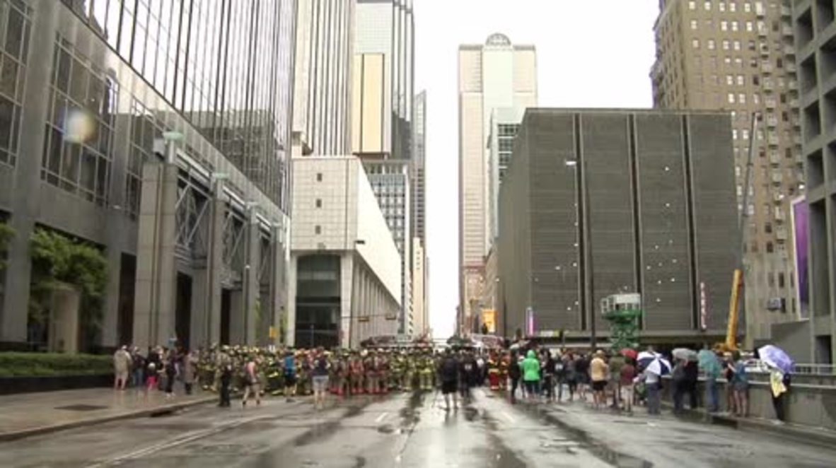 USA: 'Memorial Stair Climb' honours firefighters who lost their lives in 9/11