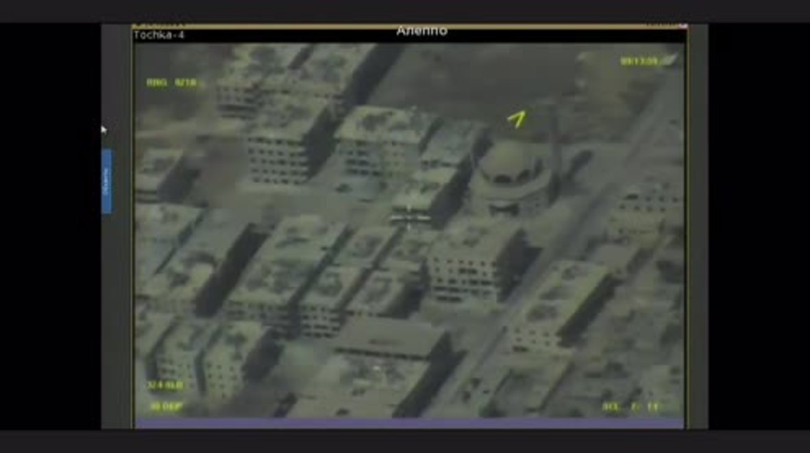 Syria: Russian drone shows Aleppo as ceasefire enters third day